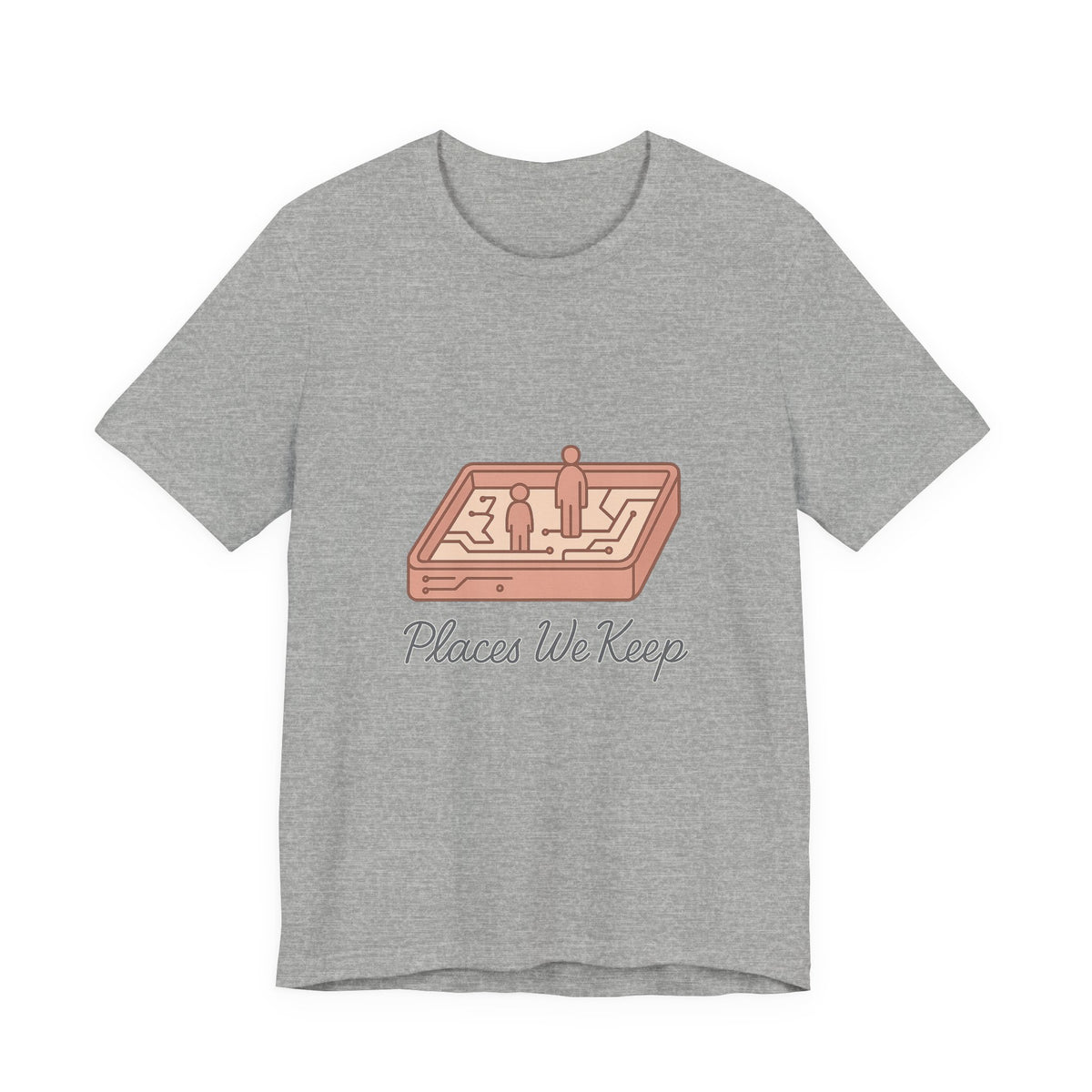 Therapist T-Shirt – Bella Canvas Jersey Tee | Minimalist Aesthetic Positivity