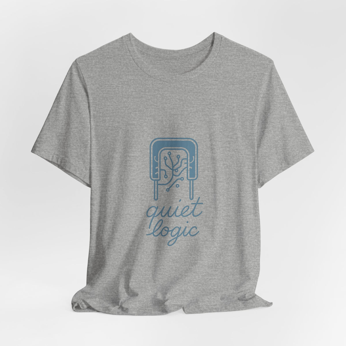 Software Developer T-Shirt – Bella Canvas Jersey Tee | Minimalist Aesthetic for Coders