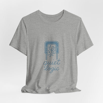 Software Developer T-Shirt – Bella Canvas Jersey Tee | Minimalist Aesthetic for Coders