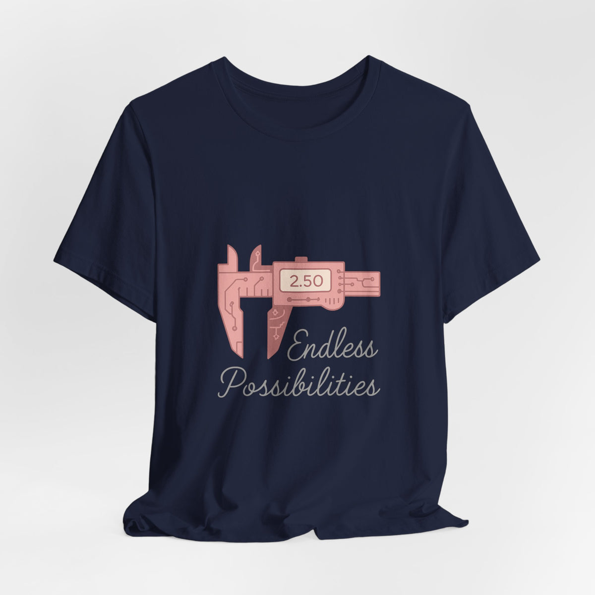 Engineering Student T-Shirt – Bella Canvas Jersey Tee | Minimalist Aesthetic Design