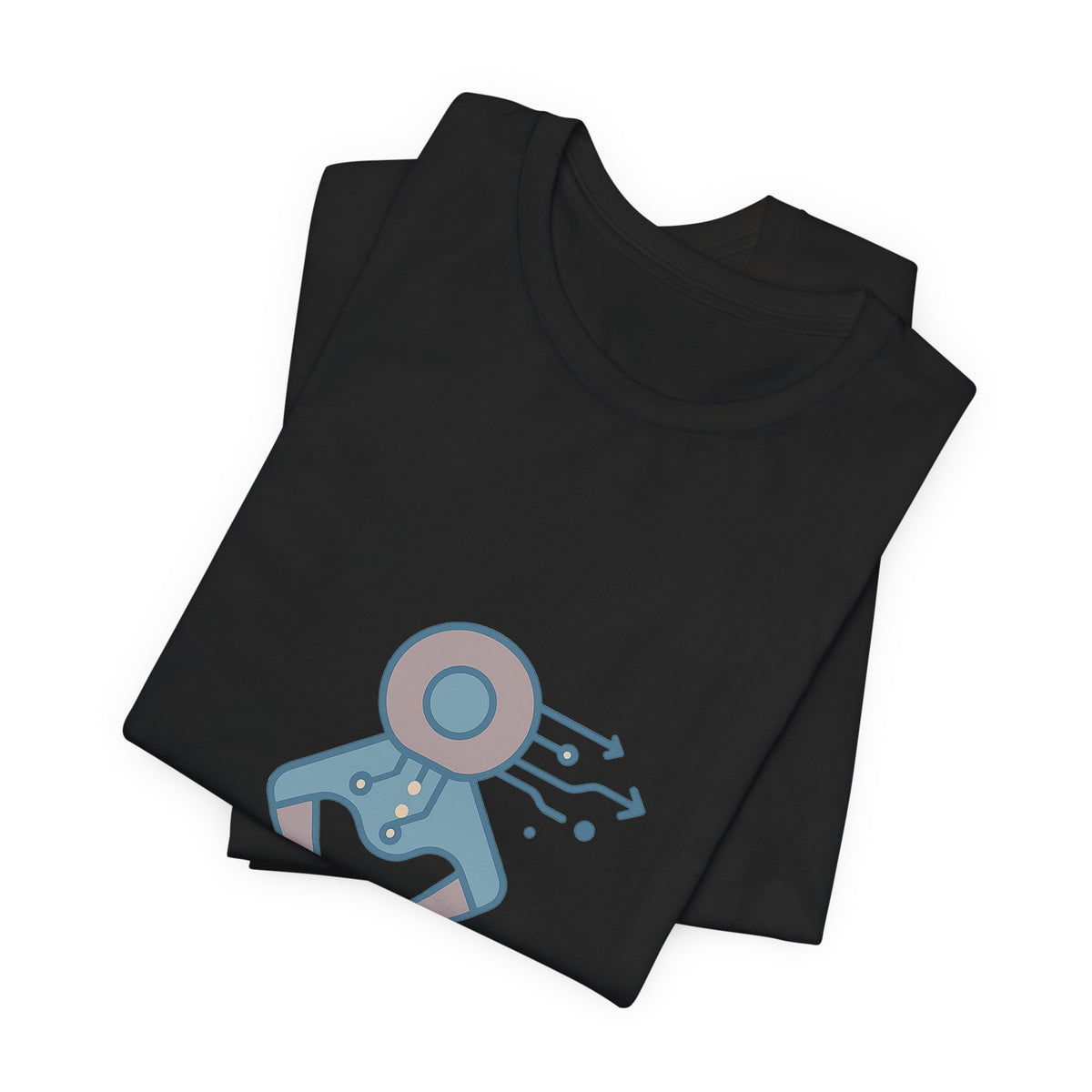 Robotics Engineer T-Shirt – Bella Canvas Jersey Tee | Minimalist Robotics Design