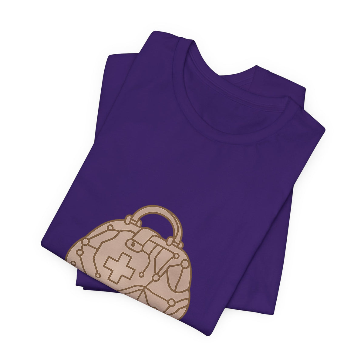 Nurse T-Shirt – Bella Canvas Jersey Tee | Minimalist Nurse Graphic