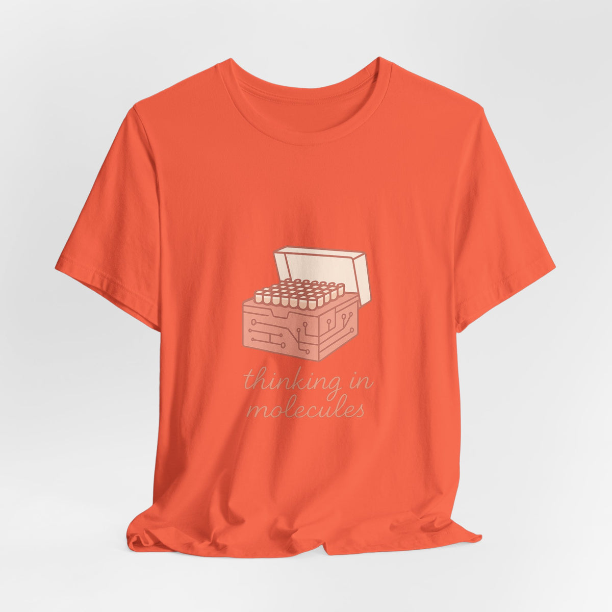 Lab Technician Gift T-Shirt – Minimalist Chemistry Design – view 12