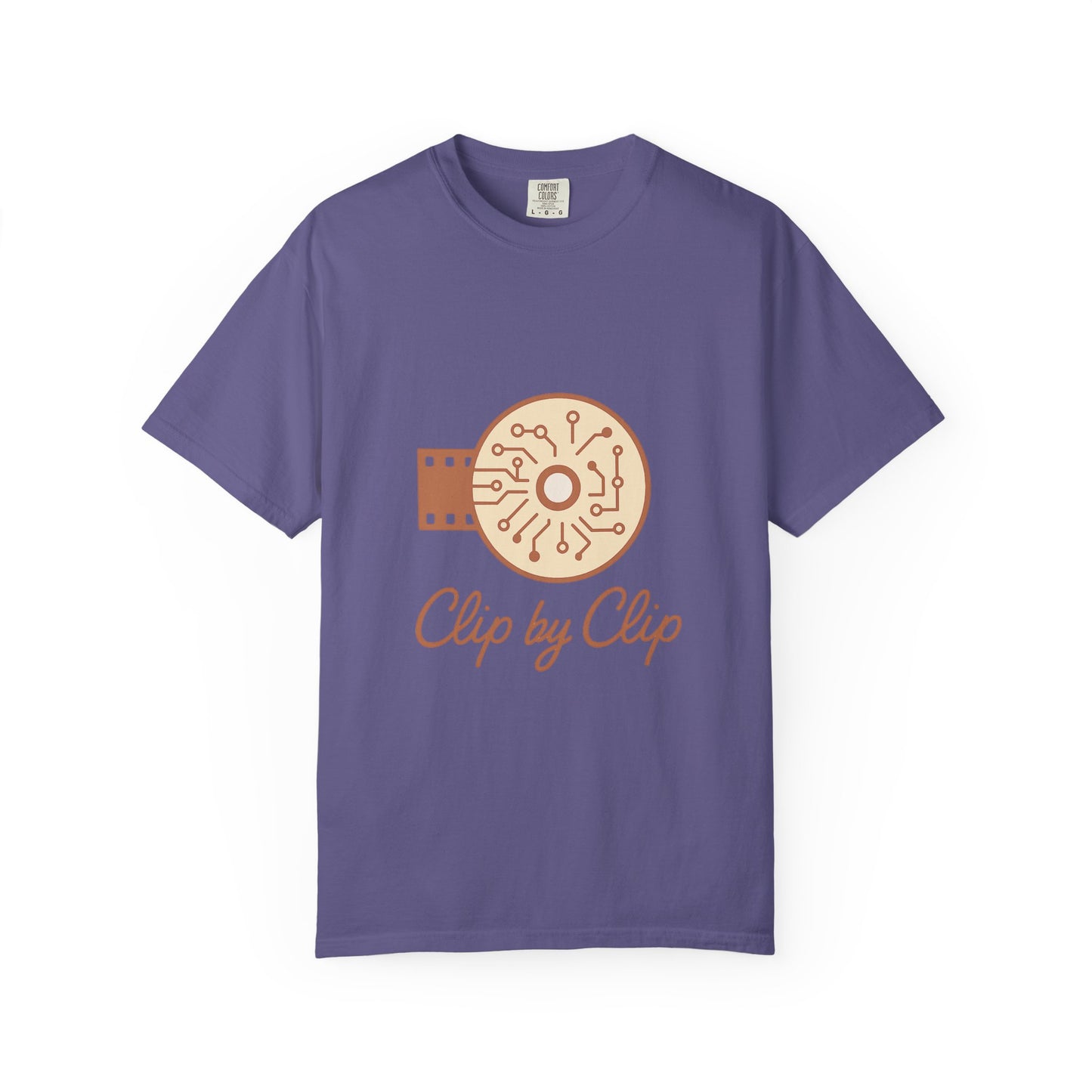 Video Editor T-Shirt – Vintage-Wash Comfort Garment-Dyed Tee | LM Apparel – product photo 7