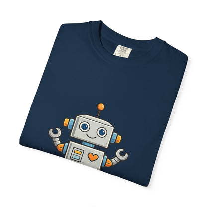 Mechanical Engineer robot workshop graphic tee by LM Apparel, product photo