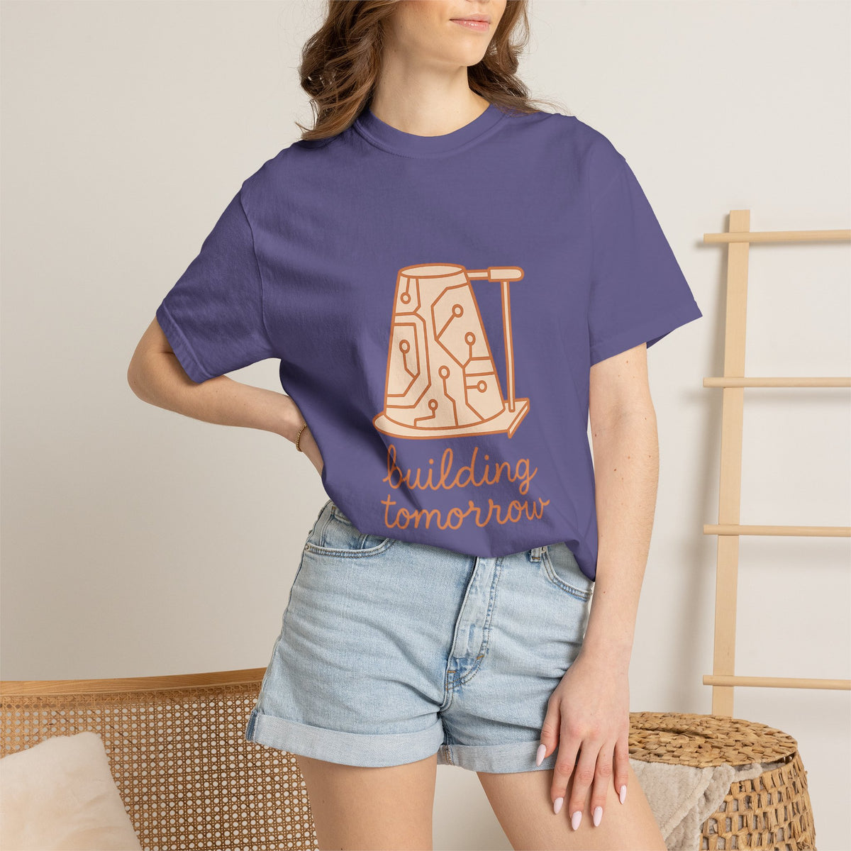 Civil Engineer Unisex T-Shirt – Comfort Colors Garment-Dyed Tee | Minimalist Aesthetic Design