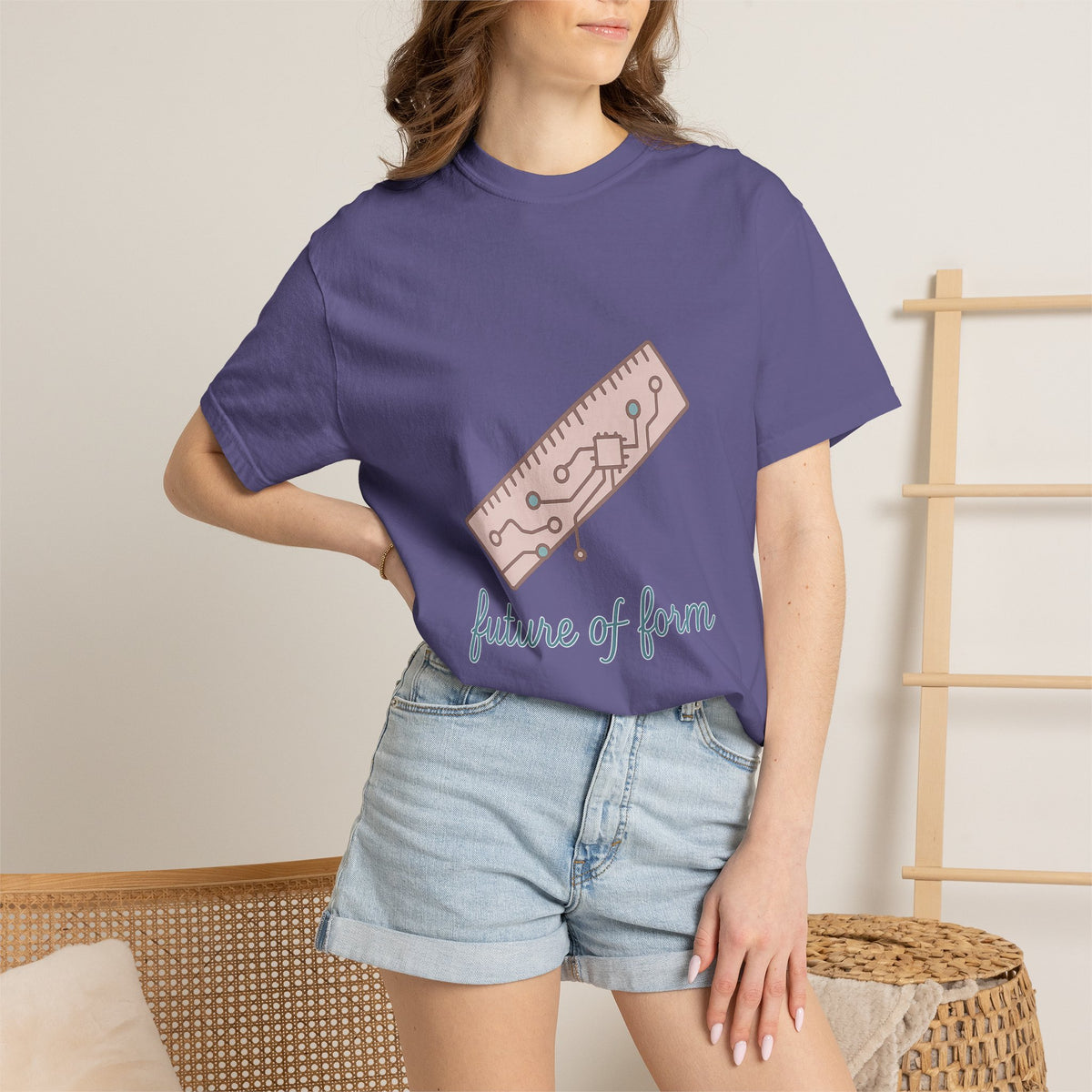 Architect Unisex T-Shirt – Comfort Colors Garment-Dyed Tee | Minimalist Aesthetic Design