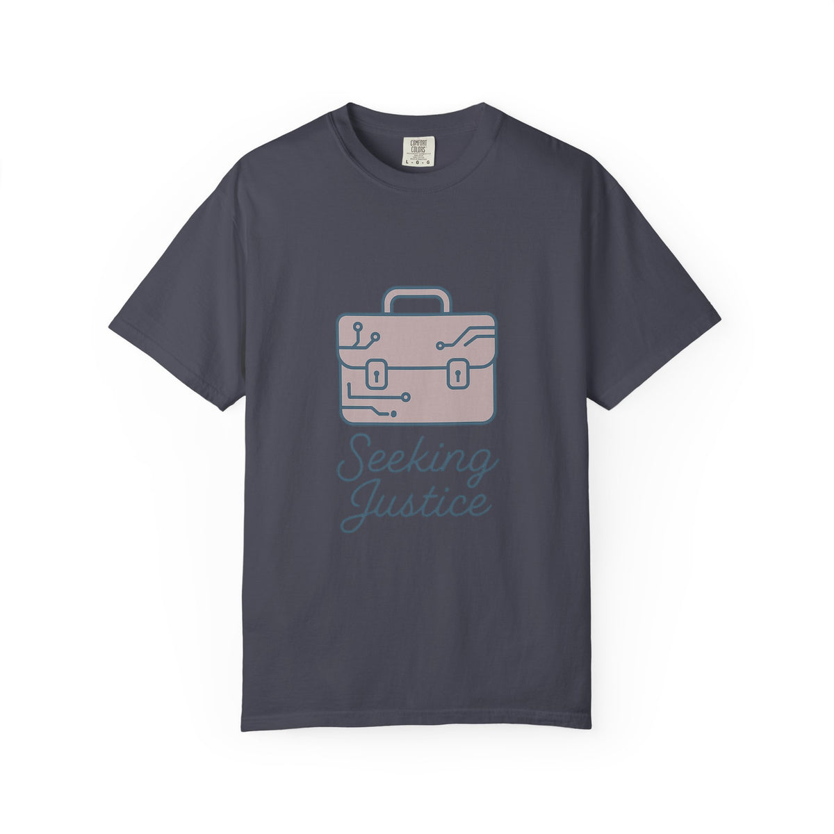 Law Student Unisex T-Shirt – Comfort Colors Garment-Dyed Tee | Minimalist Empowering Design