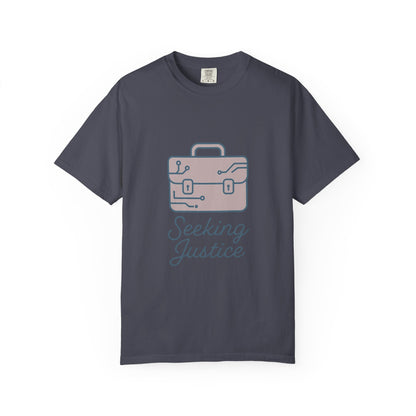 Law Student Unisex T-Shirt – Comfort Colors Garment-Dyed Tee | Minimalist Empowering Design
