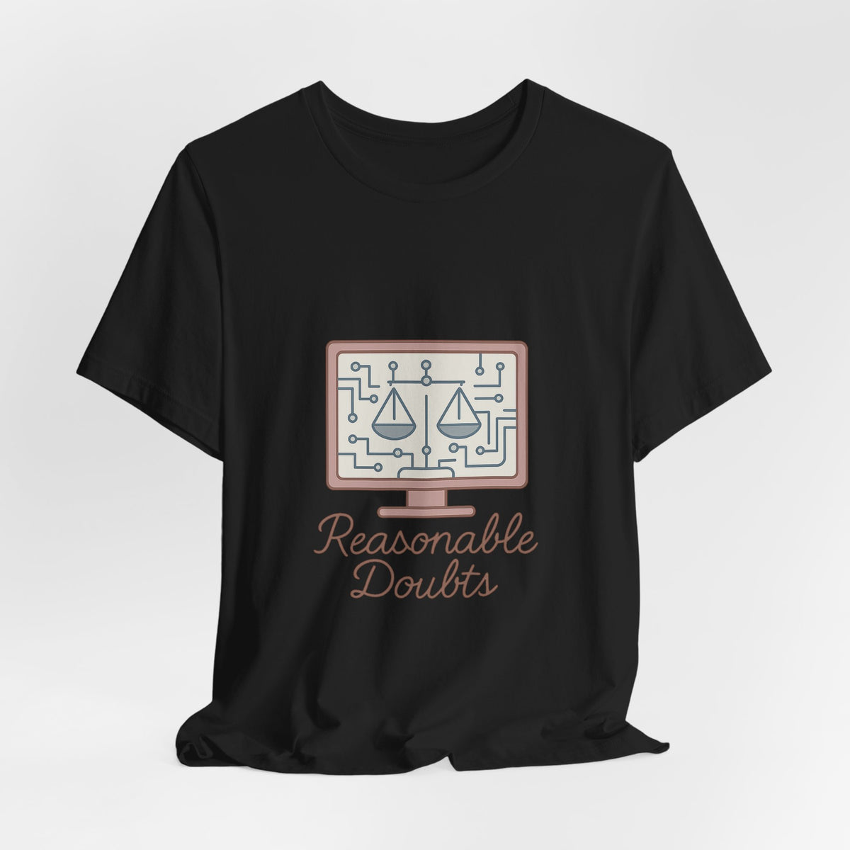 Law Student T-Shirt – Bella Canvas Jersey Tee | Minimalist Motivational Design