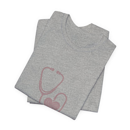 Nursing Student T-Shirt – Bella Canvas Jersey Tee | Minimalist Aesthetic Vibes