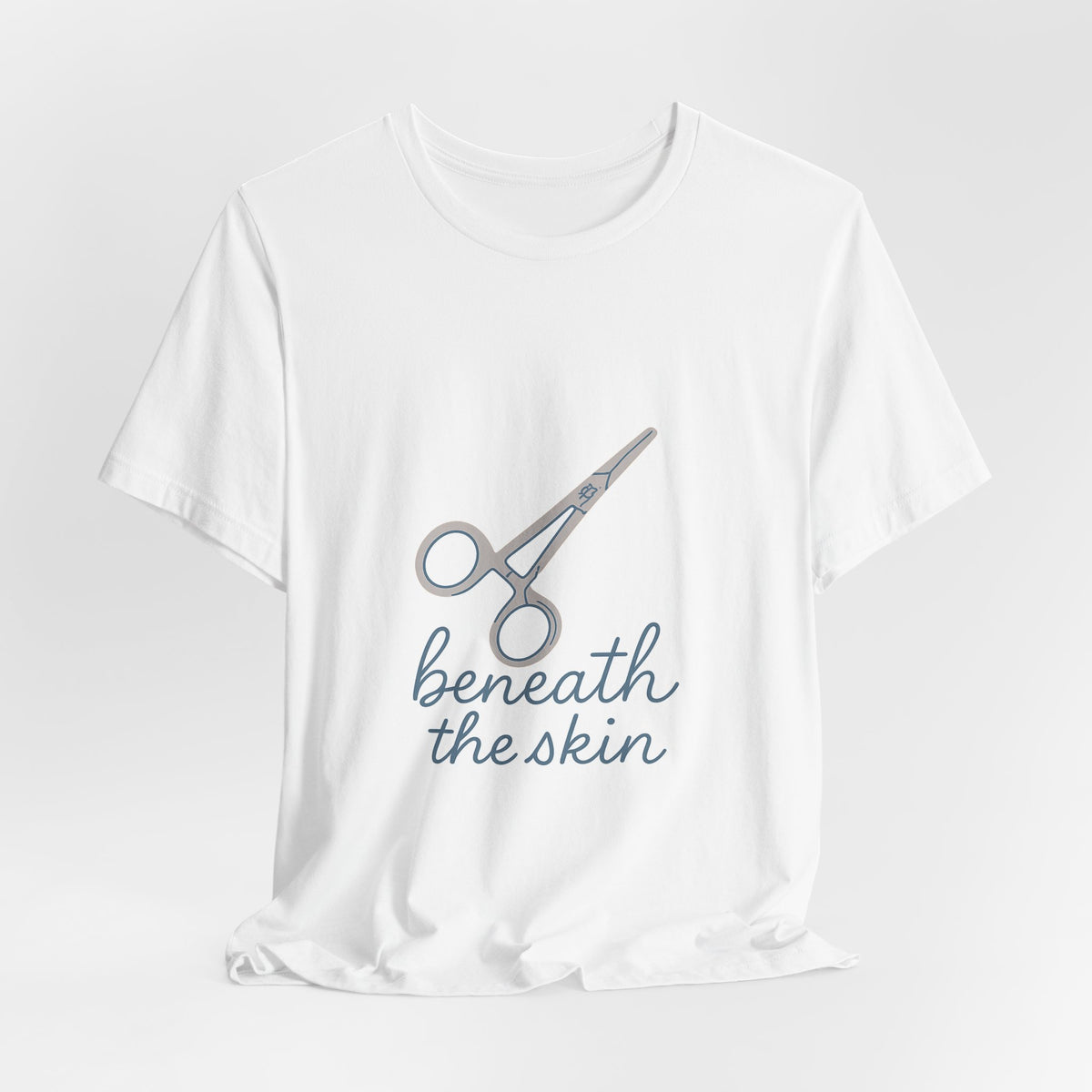 Surgeon T-Shirt – Bella Canvas Jersey Tee | Minimalist Surgical Design