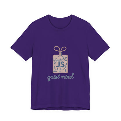 Web Developer T-Shirt – Bella Canvas Jersey Tee | Minimalist Aesthetic for Coders