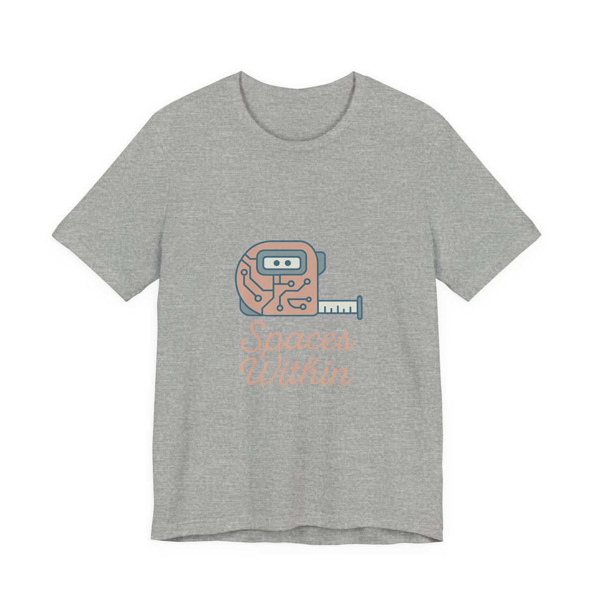 Interior Designer T-Shirt – Bella Canvas Jersey Tee | Minimalist Aesthetic for Creatives