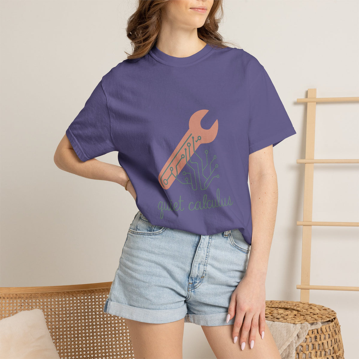 Engineering Student T-Shirt – Comfort Colors Garment-Dyed Tee | Minimalist Aesthetic Design