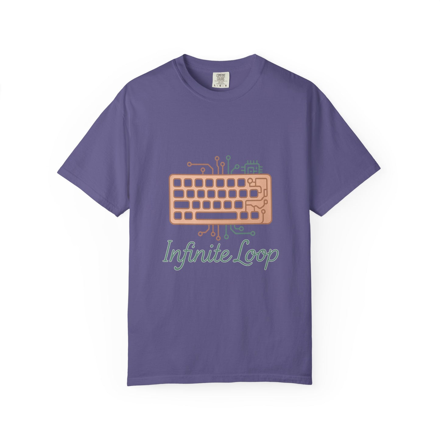 Software Engineer T-Shirt – Vintage-Wash Comfort Garment-Dyed Tee | LM Apparel – product photo 7