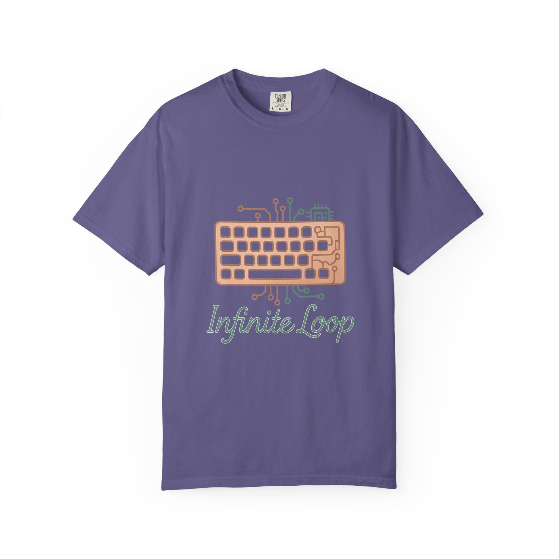Software Engineer T-Shirt – Vintage-Wash Comfort Garment-Dyed Tee | LM Apparel – product photo 7