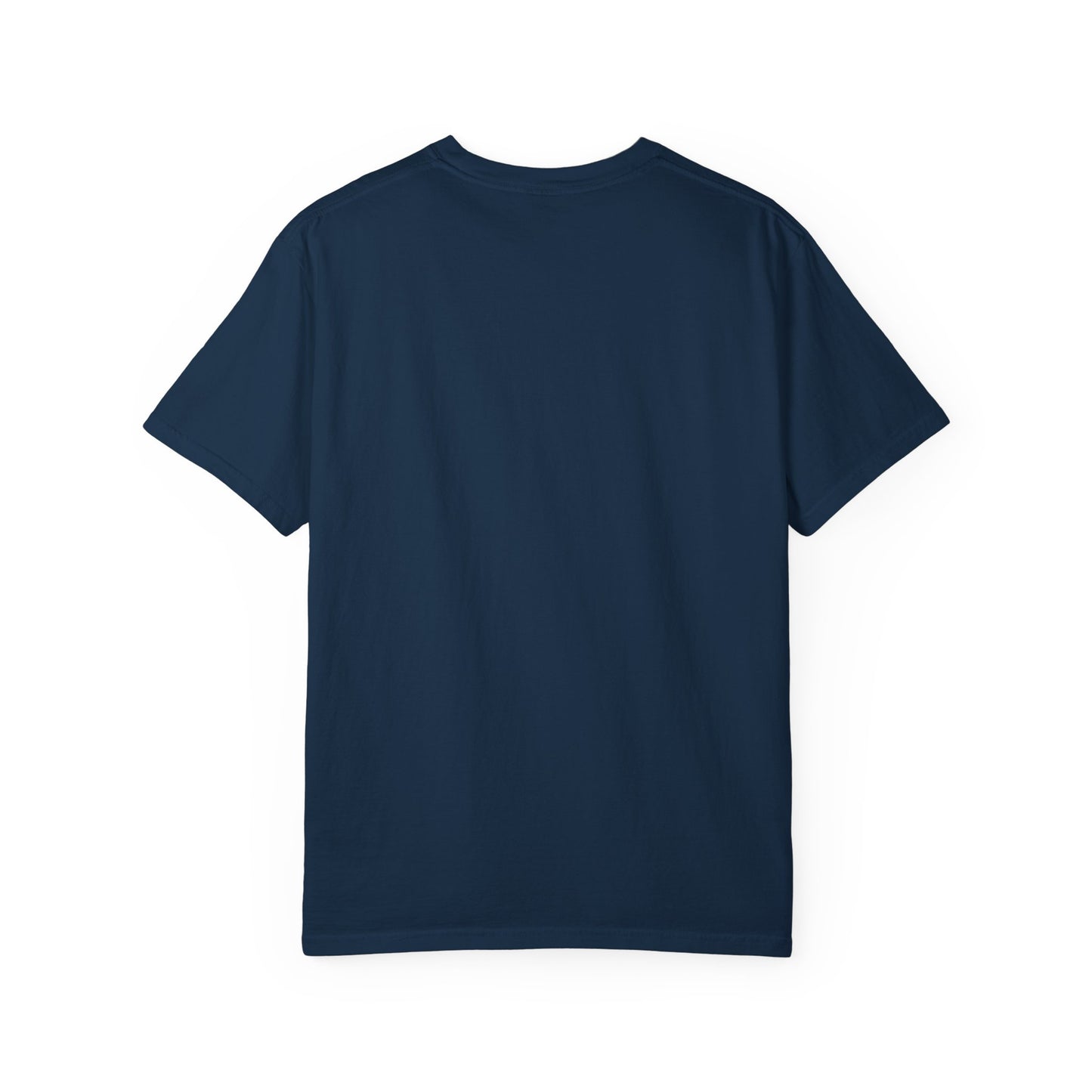 Retrobot vintage robot sunset graphic tee by LM Apparel, product photo