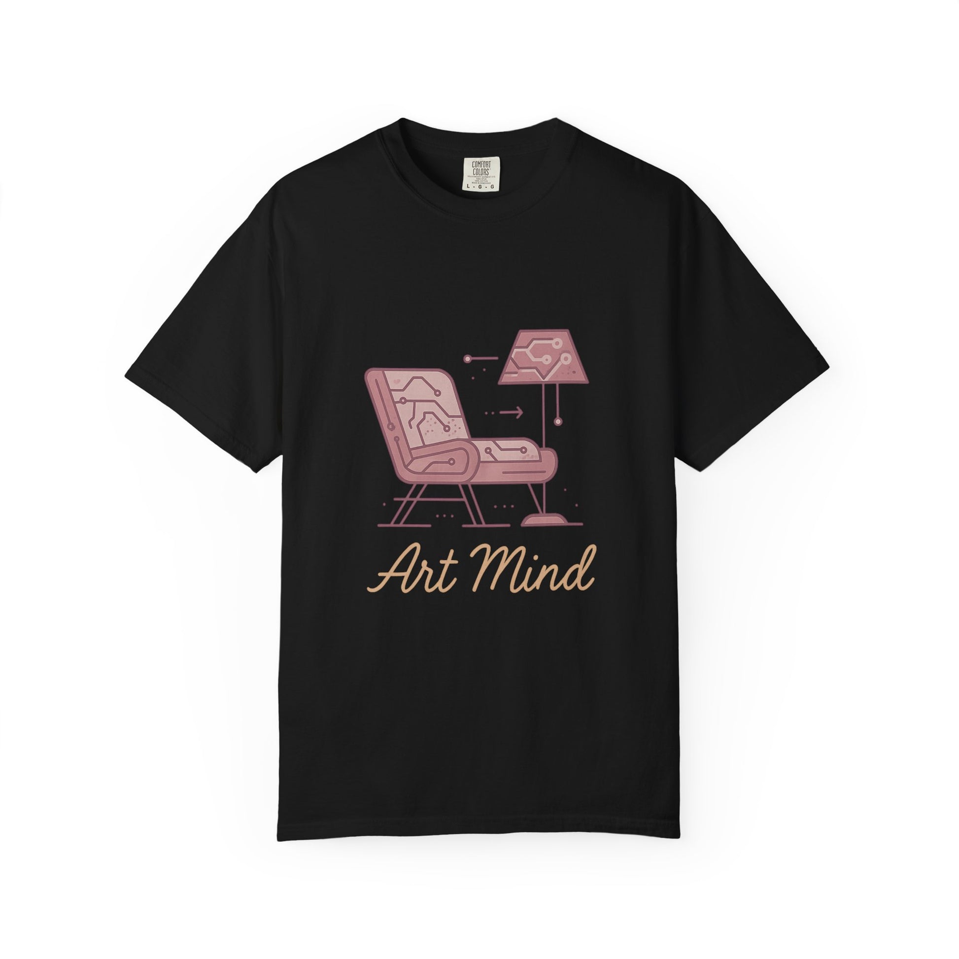 Interior Designer T-Shirt – Vintage-Wash Comfort Garment-Dyed Tee | LM Apparel – product photo 5