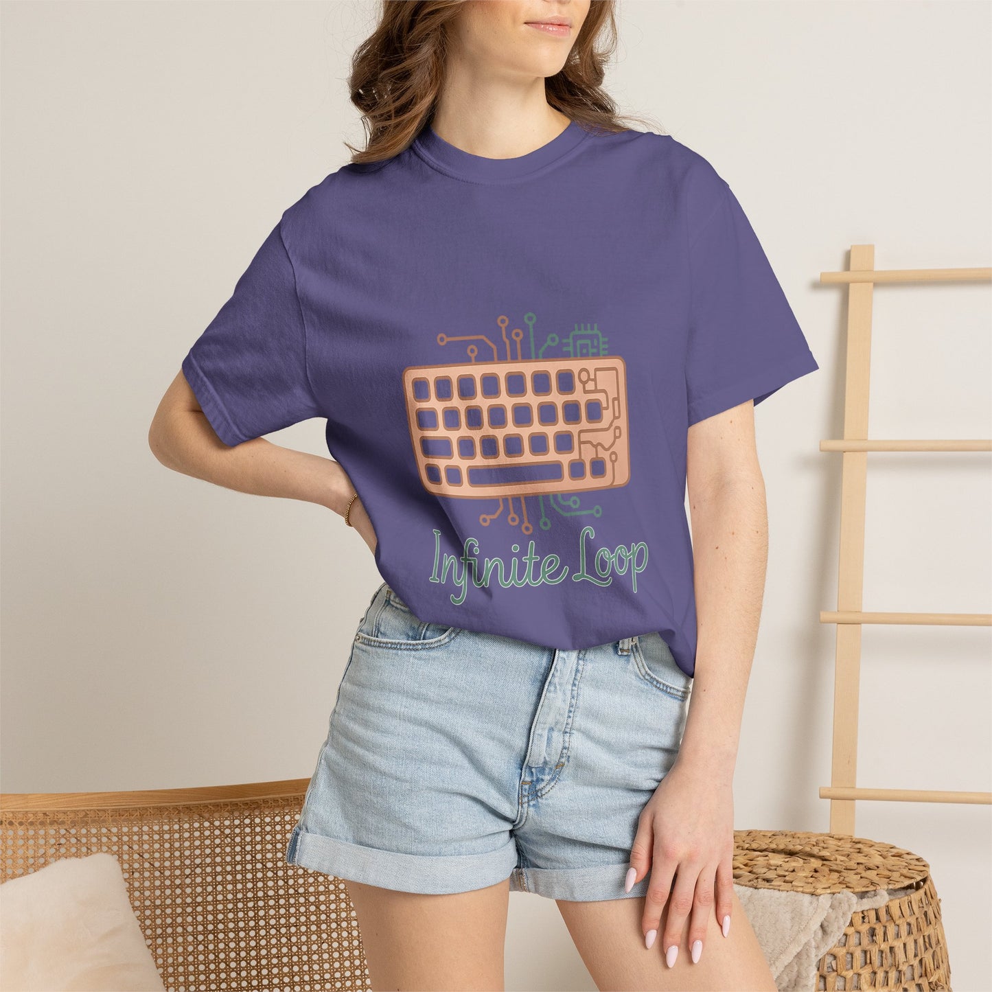 Software Engineer T-Shirt – Vintage-Wash Comfort Garment-Dyed Tee | Where Logic Meets Craft