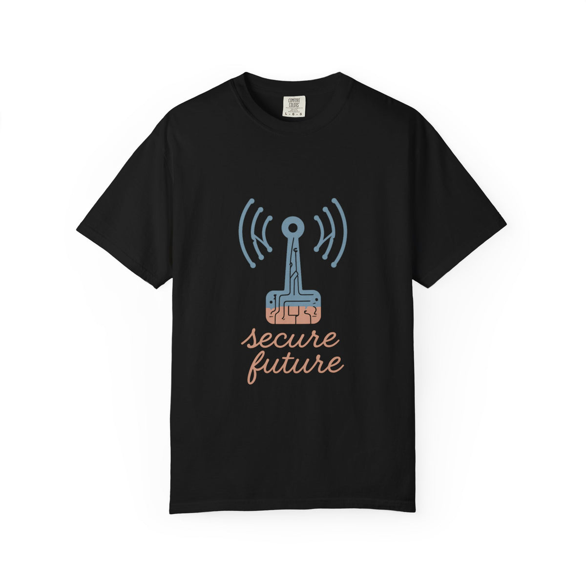 Cybersecurity T-Shirt – Comfort Colors Garment-Dyed Tee | Minimalist Nerdy Aesthetic