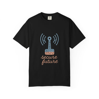 Cybersecurity T-Shirt – Comfort Colors Garment-Dyed Tee | Minimalist Nerdy Aesthetic
