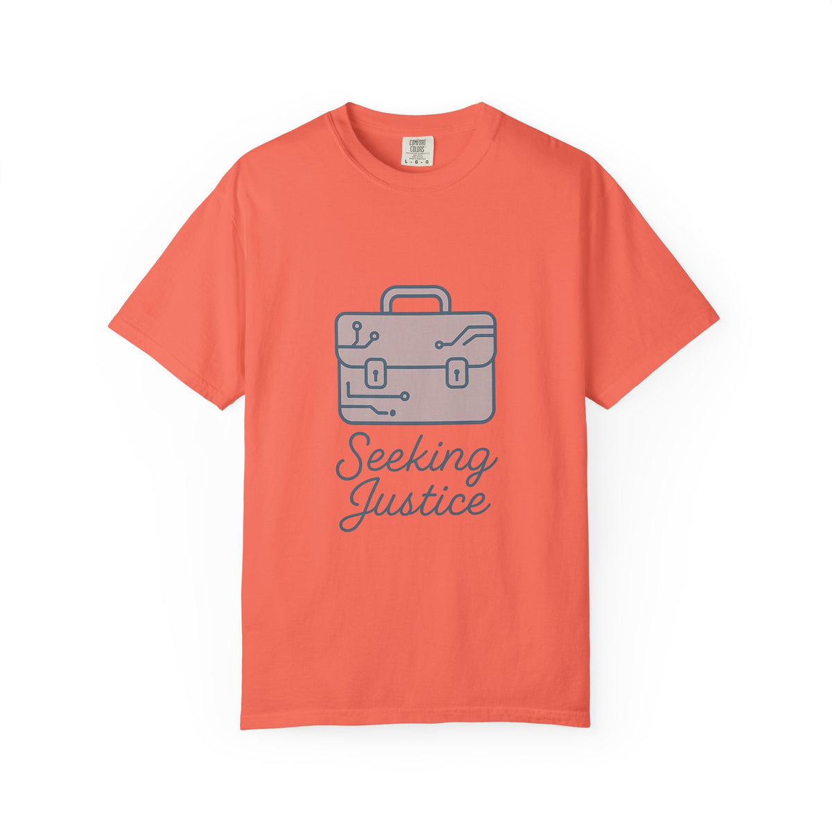 Law Student Unisex T-Shirt – Comfort Colors Garment-Dyed Tee | Minimalist Empowering Design