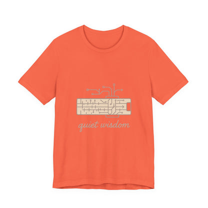 Tutor T-Shirt – Bella Canvas Jersey Tee | Minimalist Design, Positive Vibes