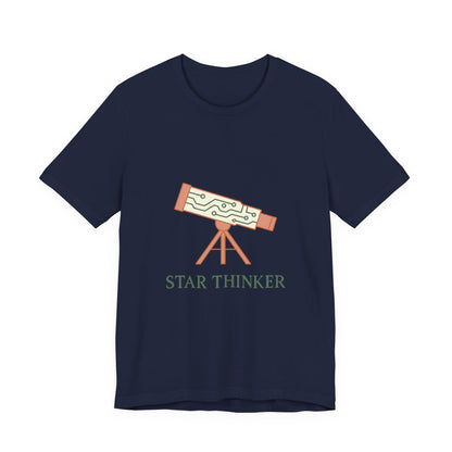 Astronomer T-Shirt – Bella Canvas Jersey Tee | Celestial Minimalism Awaits