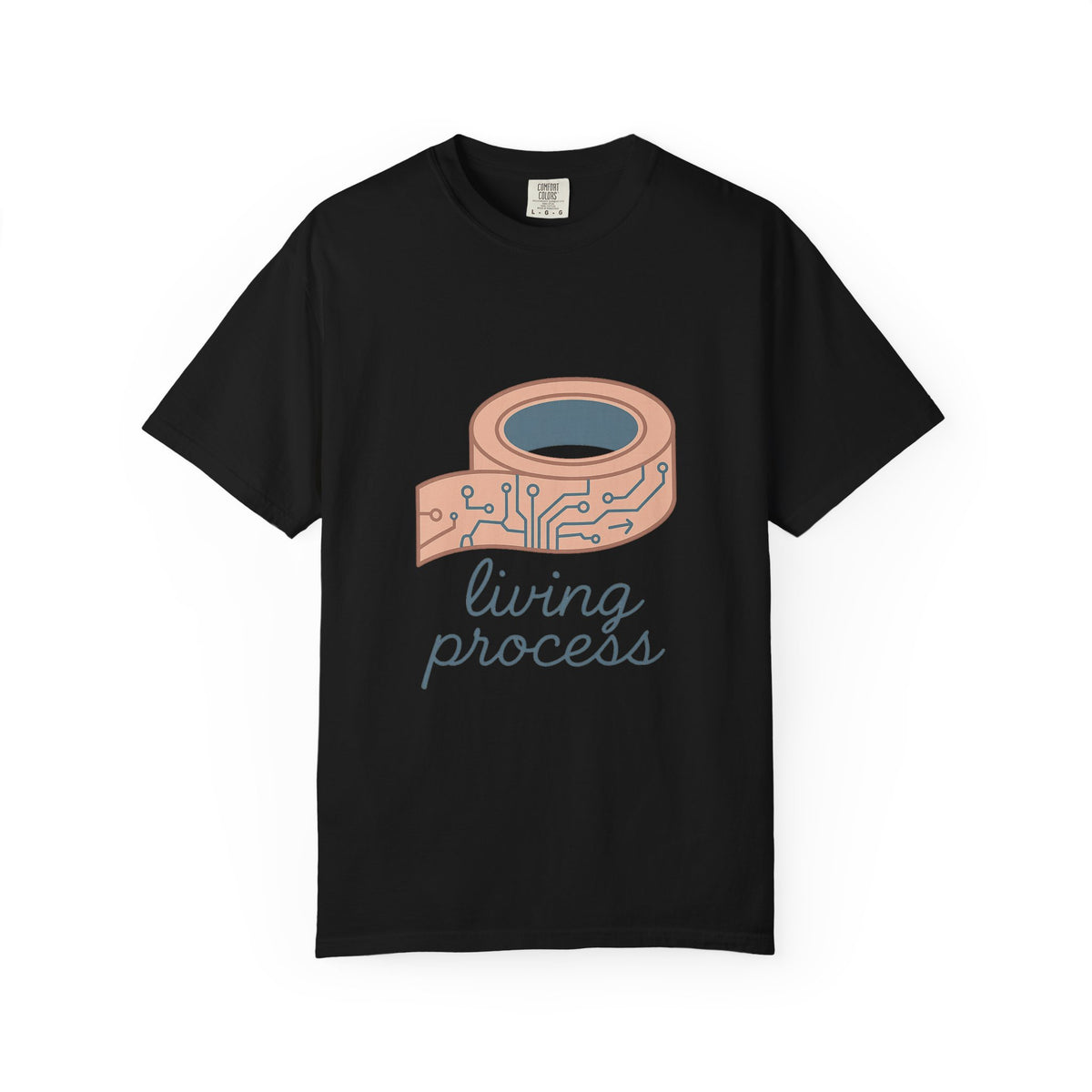 Lab Technician T-Shirt – Comfort Colors Garment-Dyed Tee | Minimalist Science Aesthetic