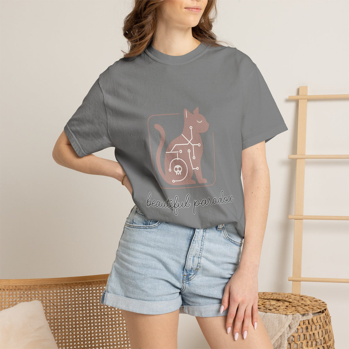 Science Teacher T-Shirt – Comfort Colors Garment-Dyed Tee | Minimalist Science Aesthetic