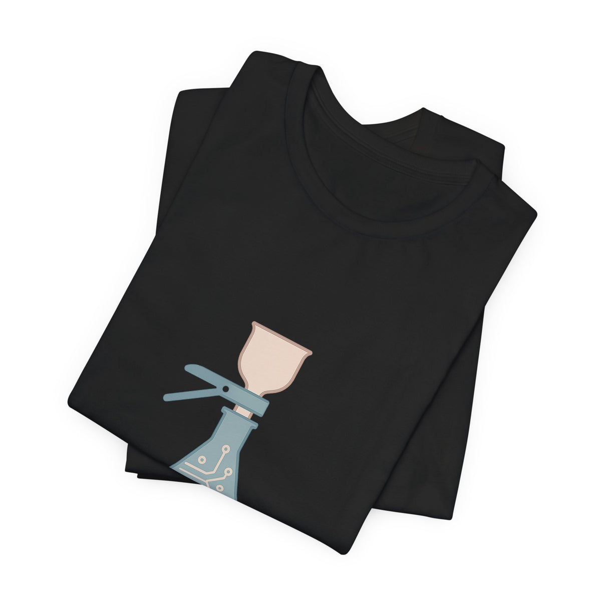 Lab Technician T-Shirt – Bella Canvas Jersey Tee | Minimalist Aesthetic Design