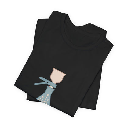 Lab Technician T-Shirt – Bella Canvas Jersey Tee | Minimalist Aesthetic Design