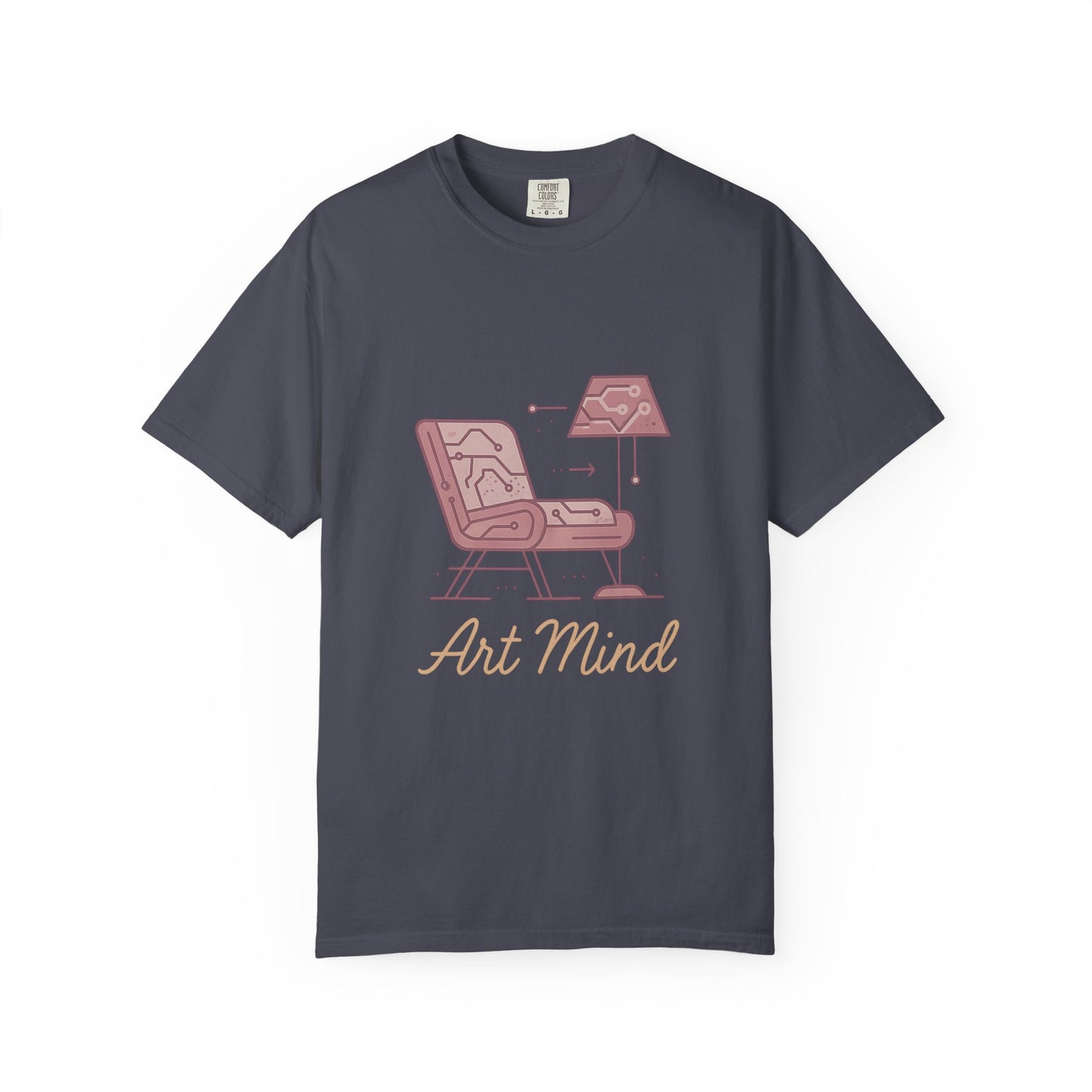 Interior Designer T-Shirt – Vintage-Wash Comfort Garment-Dyed Tee | LM Apparel – product photo 6