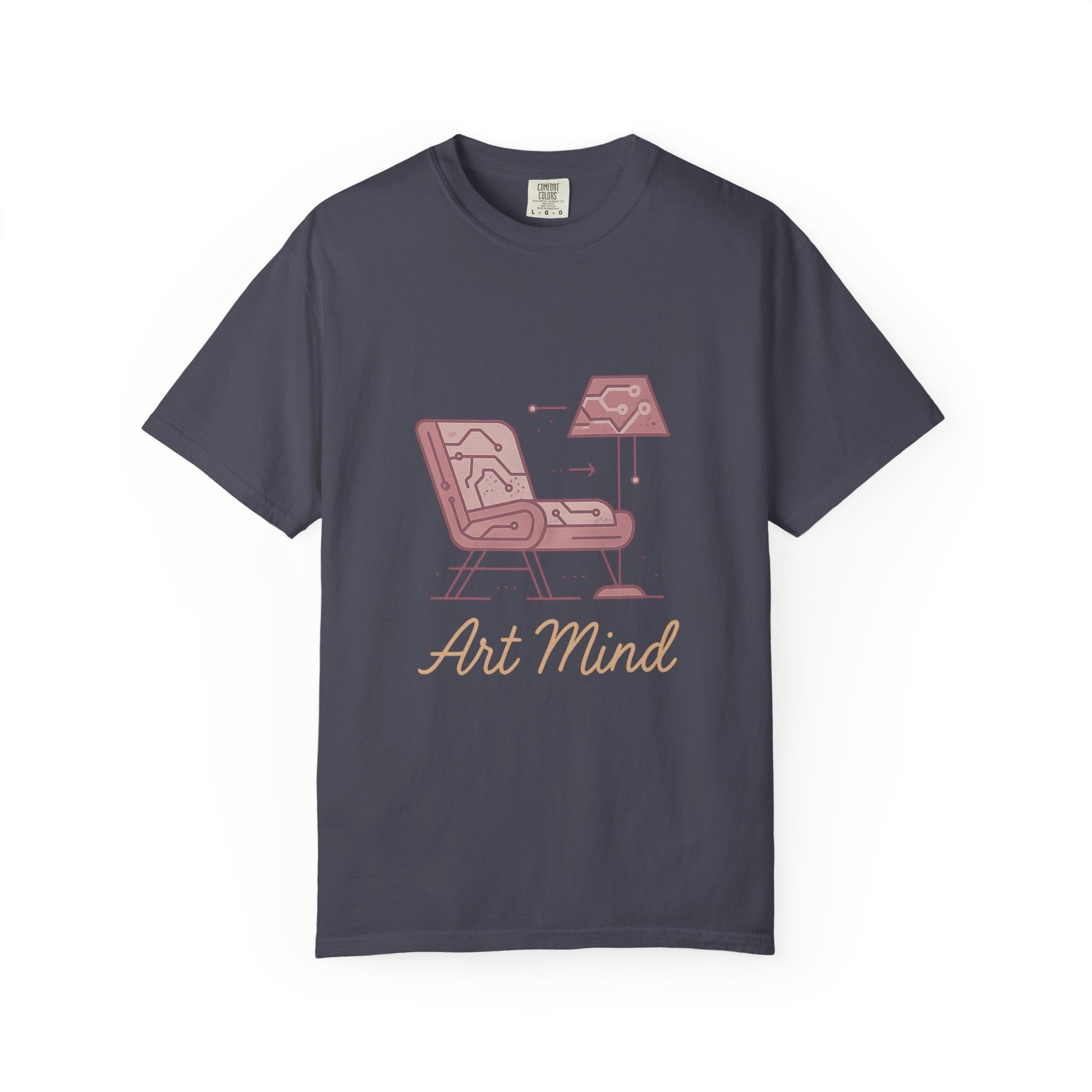 Interior Designer T-Shirt – Vintage-Wash Comfort Garment-Dyed Tee | LM Apparel – product photo 6