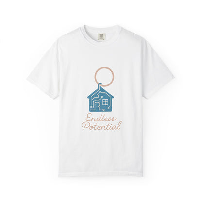 Real Estate Agent T-Shirt – Comfort Colors Garment-Dyed Tee | Minimalist Aesthetic, Professional Mood