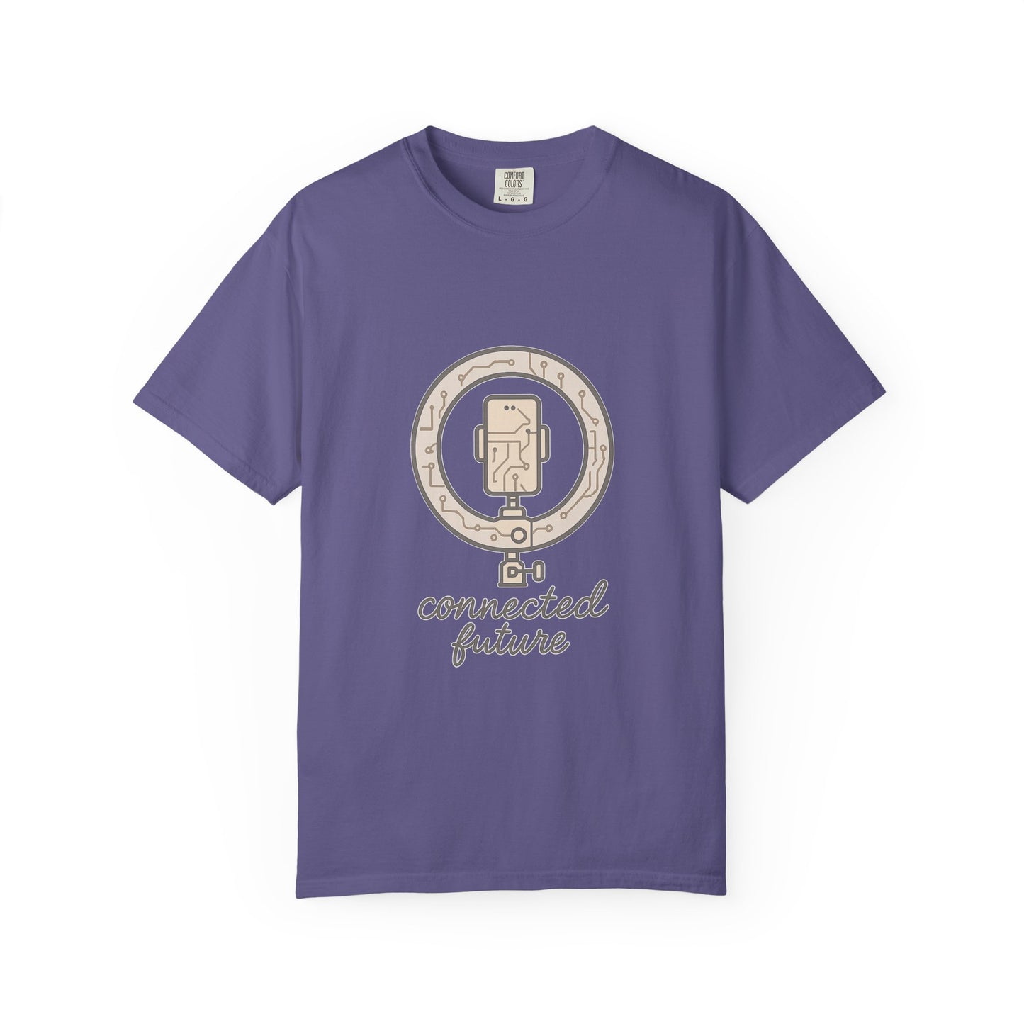 Influencer T-Shirt – Vintage-Wash Comfort Garment-Dyed Tee | LM Apparel – product photo 7