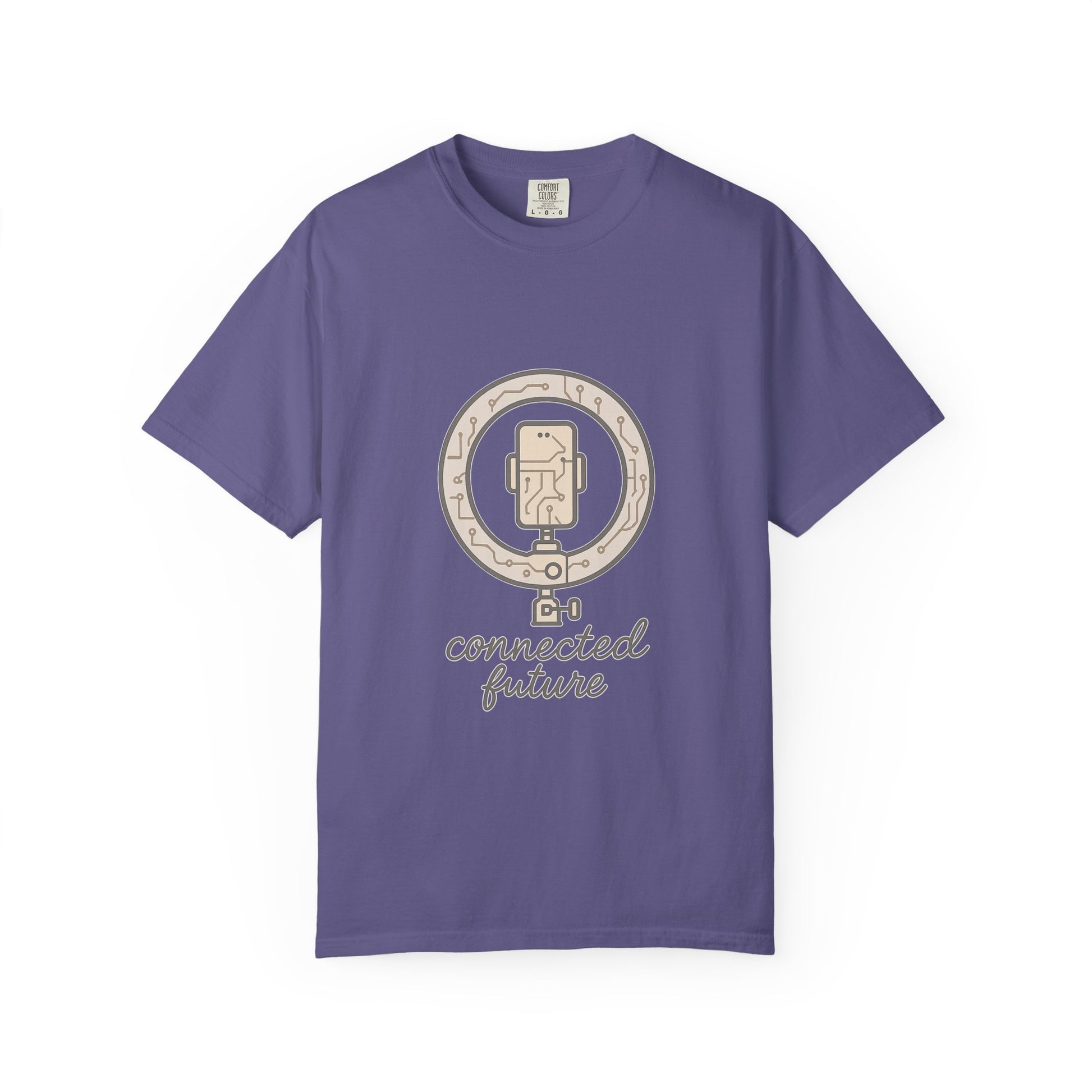 Influencer T-Shirt – Vintage-Wash Comfort Garment-Dyed Tee | LM Apparel – product photo 7