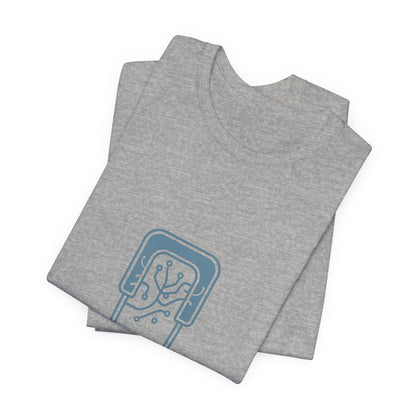 Software Developer T-Shirt – Bella Canvas Jersey Tee | Minimalist Aesthetic for Coders