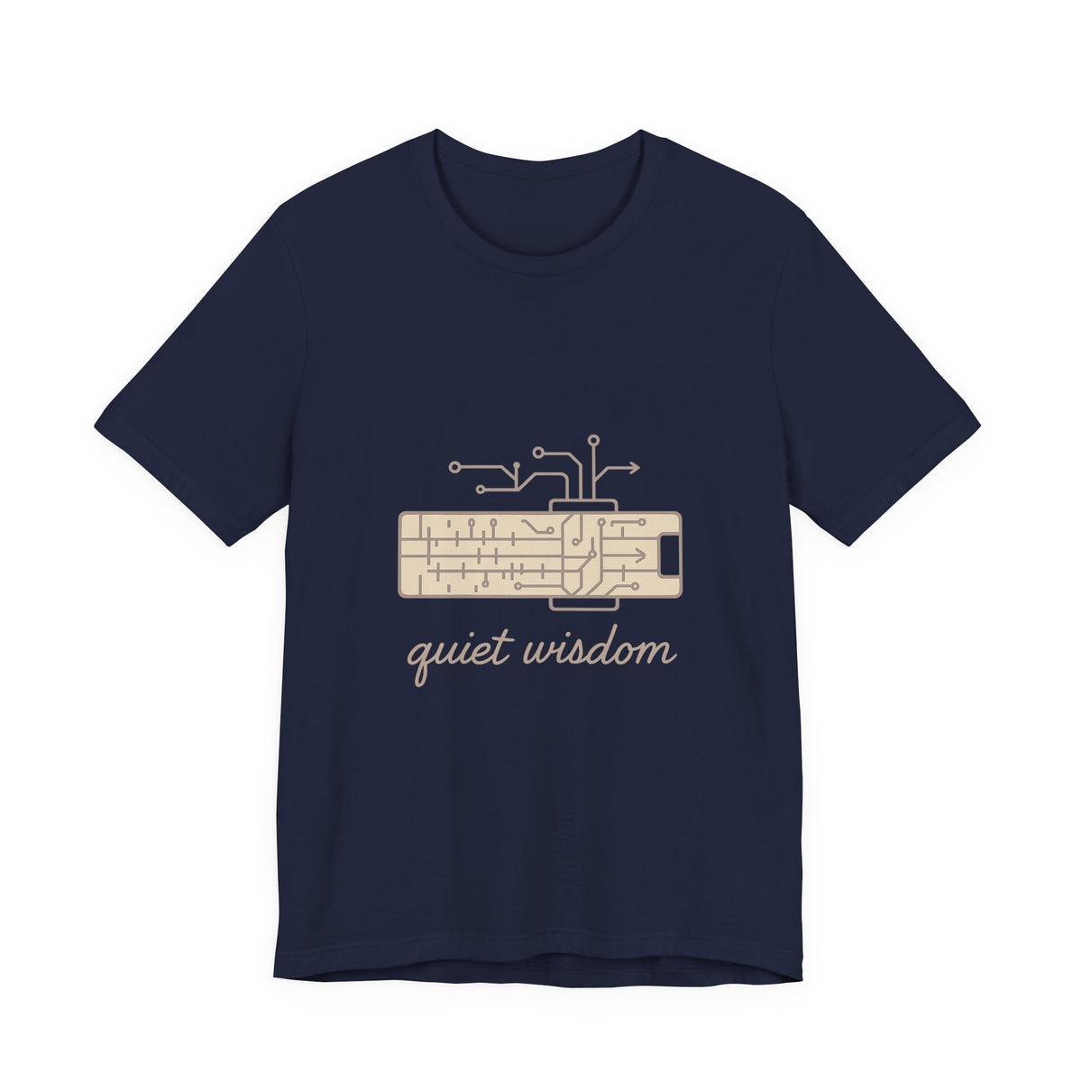 Tutor T-Shirt – Bella Canvas Jersey Tee | Minimalist Design, Positive Vibes