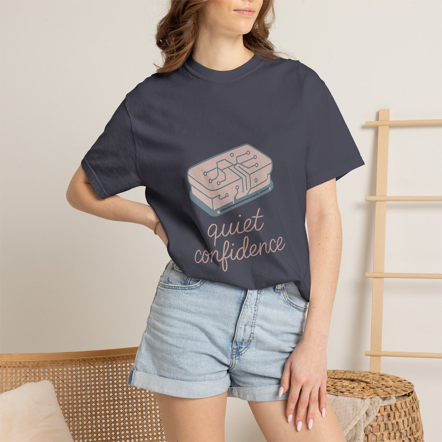 Tutor T-Shirt – Vintage-Wash Comfort Garment-Dyed Tee for Men & Women | Tutor Gift