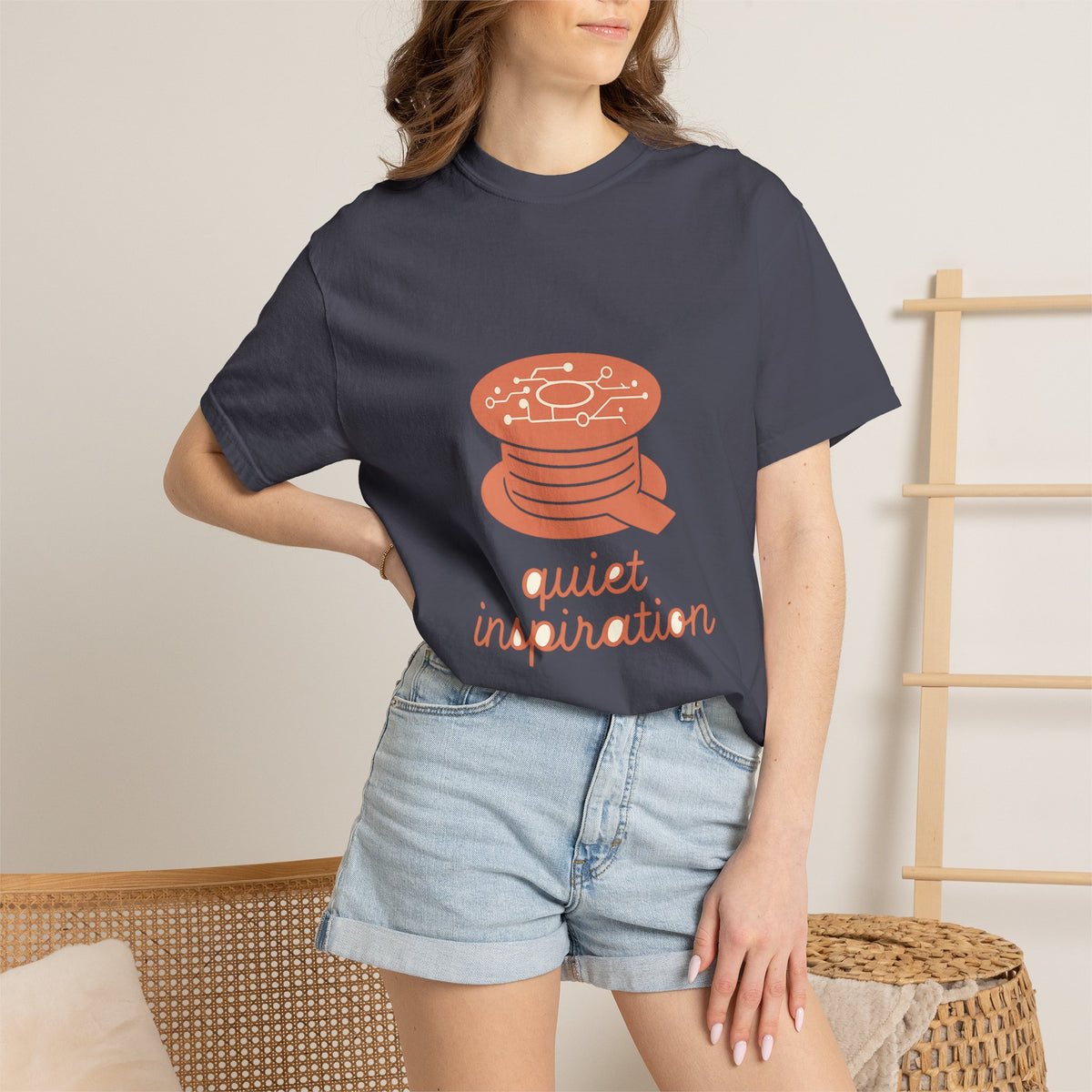 Teacher Unisex T-Shirt – Comfort Colors Garment-Dyed Tee | Minimalist Positive Vibes