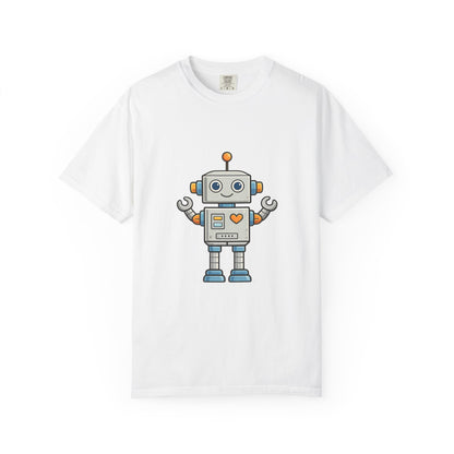 Mechanical Engineer robot workshop graphic tee by LM Apparel, product photo
