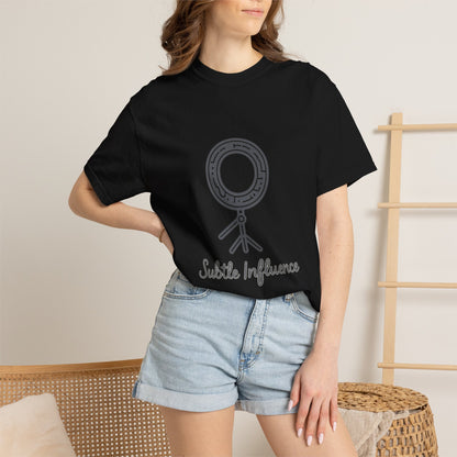 Influencer Unisex Garment-Dyed T-Shirt – Comfort Colors Garment-Dyed Tee | Minimalist Aesthetic Vibes