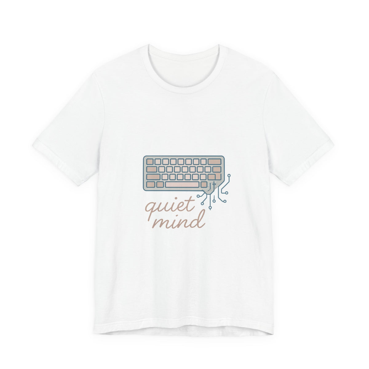Software Developer T-Shirt – Bella Canvas Jersey Tee | Minimalist Coding Love