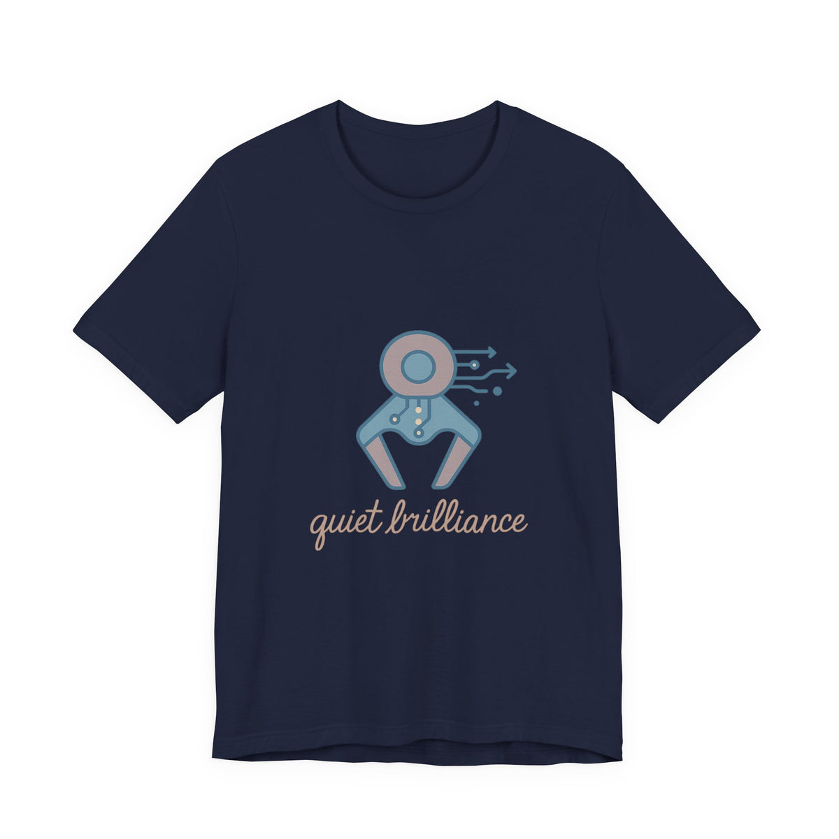 Robotics Engineer T-Shirt – Bella Canvas Jersey Tee | Minimalist Robotics Design