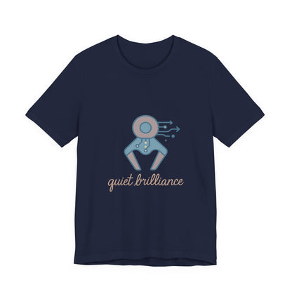 Robotics Engineer T-Shirt – Bella Canvas Jersey Tee | Minimalist Robotics Design