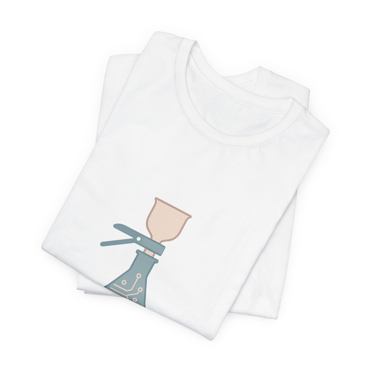Lab Technician T-Shirt – Bella Canvas Jersey Tee | Minimalist Aesthetic Design