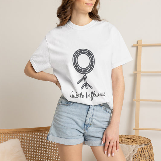 Influencer Unisex Garment-Dyed T-Shirt – Comfort Colors Garment-Dyed Tee | Minimalist Aesthetic Vibes