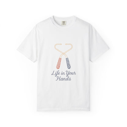 Surgeon T-Shirt – Vintage-Wash Comfort Garment-Dyed Tee | LM Apparel – product photo 2